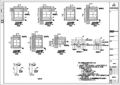 某工厂钢结构框架建筑设计施工图纸